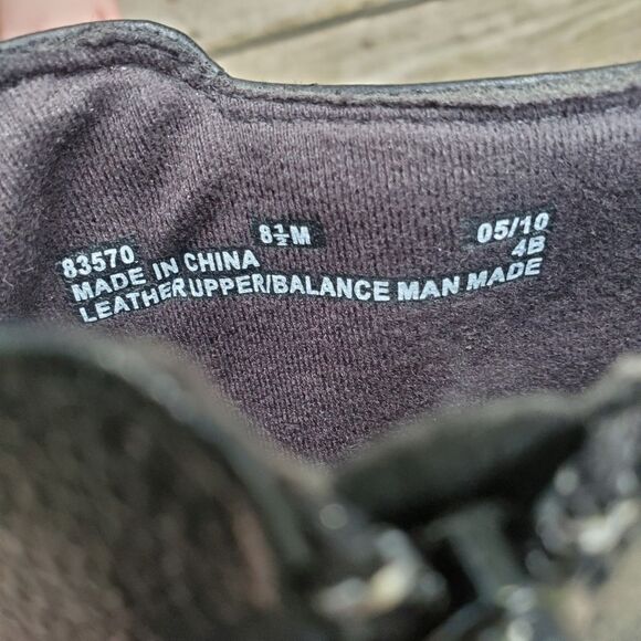 Clarks Bendables Black Leather Chunky Heel Side Zip Ankle Boots Booties 8.5 - Picture 6 of 7